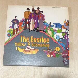 The Beatles Yellow Submarine Vinyl Record